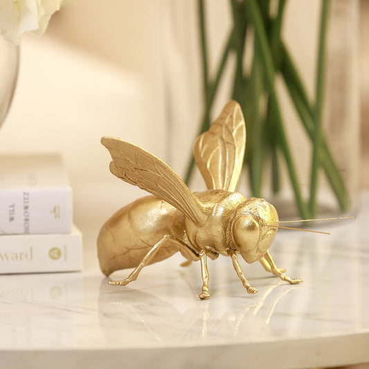 Decorative Gold Bee Ornament